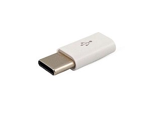 Adaptador Tipo C Para Micro USB V8 Fêmea Para Celular Tablet Smartphone Transferência de Dados e Carregamento