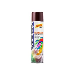 Tinta Spray Multiuso Marrom 400ml Mundial Prime