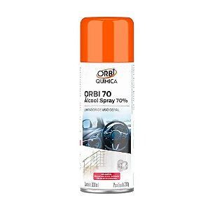 Álcool Spray 70° 300ml Orbi Química