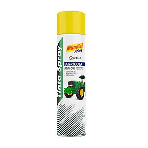 Tinta Spray Maquinas Agrícolas Amarelo New Holland 400ml Mundial Prime