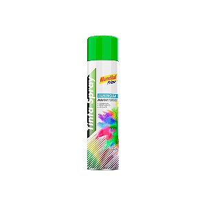 Tinta Spray Luminosa Verde 400ml Mundial Prime