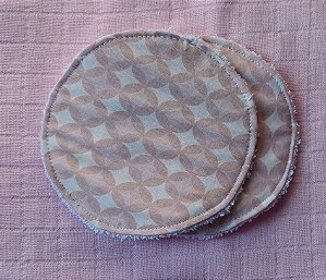 Absorvente ecológico de seio