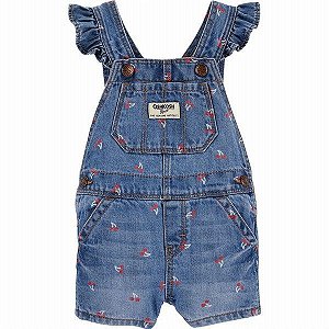Vestido OshKosh jeans - Babado - Nenê Store