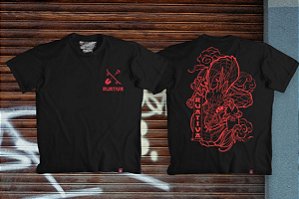 Camiseta Ruativa Dragão - Preta