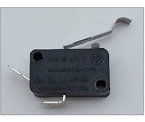 Chave Micro Switch Interruptora NA/NF 16A 3 Terminais p/ Forno Microondas