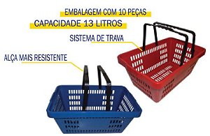 CESTOS DE COMPRAS - PLÁSTICO