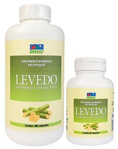Levedo Anew em cápsulas - VITAMINAS DO COMPLEXO B, MINERAIS E FIBRAS