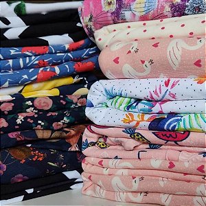 Retalho de Cotton Estampado 1 Kg