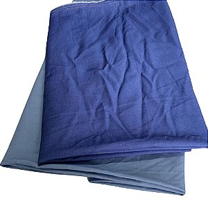 Retalhos de Jeans - Pacote com 2 kg.