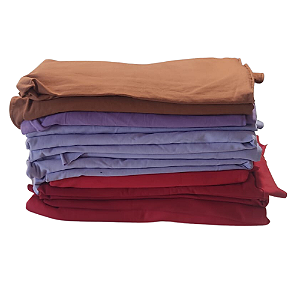 Retalhos de Molecotton Liso Com Felpa - Cores Sortidas - 1 kg