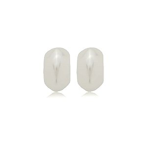 Brinco de base com perola banho em ouro 18k