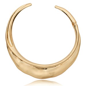 Aro dourado acetinado banho em ouro 18k