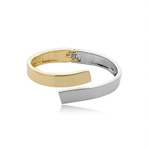 Bracelete liso banho duplo