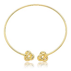 Aro dourado liso banho em ouro 18k