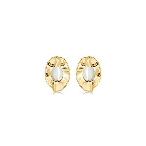 Brinco orgânico liso banho duplo