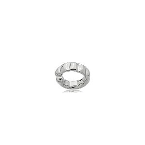 Piercing fake liso banho em ródio branco