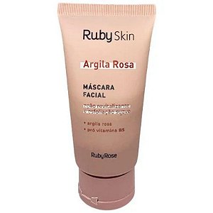 Máscara Facial Argila Rosa - RubyRose