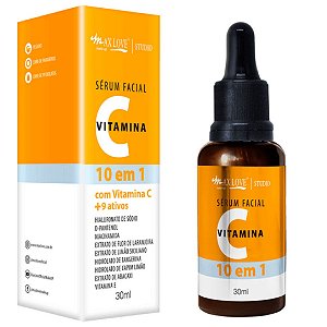Sérum Facial Vitamina C 10 Em 1 - Max Love
