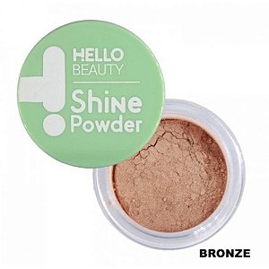 Iluminador Solto Shine Powder Bronzer - Hello Beauty