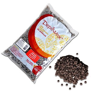 Cera a Quente em Grânulos Negra - 500g