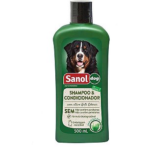 Shampoo e Condicionador Sanol Dog - 500 mL
