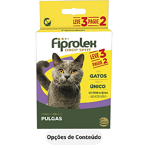 Fiprolex Drop Spot Antipulgas Ceva para Gatos