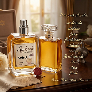 Perfume Feminino Inspirado no Chanel n°5 100ml