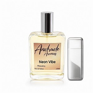 Perfume Masculino Inspirado 212 Vip Men 100ml