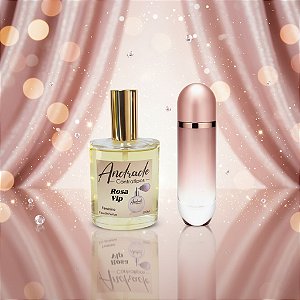 Perfume 212 Vip Rose Feminino Contratipo 100ML