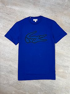 ティート　ラグモチョップ Camiseta Lacoste Big Croc Azul TH6436 - DFR.Clothing