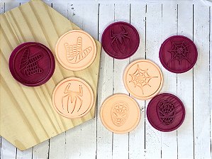 Kit Cortador de Biscoito Homem Aranha