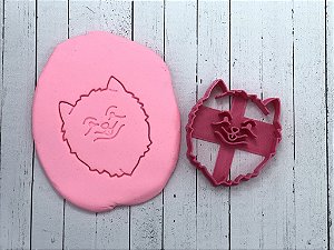 Cortador de Biscoito Cachorro Lulu da Pomerânia