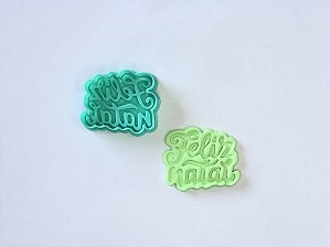 Cortador de bolacha Feliz Natal