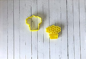Cortador de bolacha Vasinho de flor