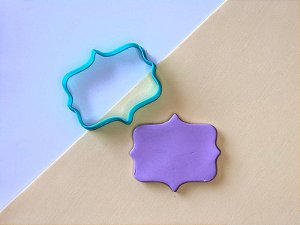 Cortador de Biscoito Moldura Toscana