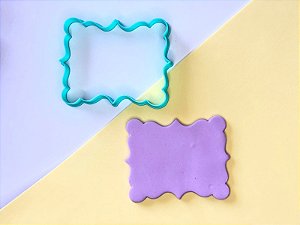 Cortador de Biscoito Moldura Vintage