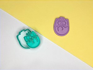 Cortador de Biscoito Coruja Bubu e as Corujinhas