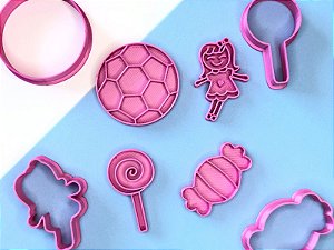 Kit Cortador de Biscoito Brinquedos