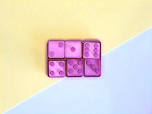 Cortador de Biscoito Jogo Dominó