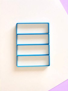 Cortador de Biscoito Placa Palitos 12x4