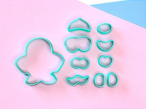 Kit Cortador de Biscoito Senhor Batata 8 cm