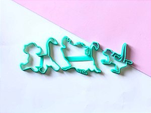 Cortador de Biscoito Silhueta Rei Leão