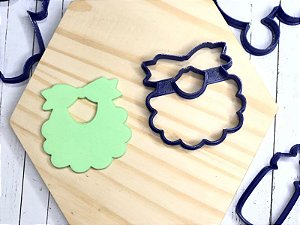 Cortador de Biscoito babador de bebe