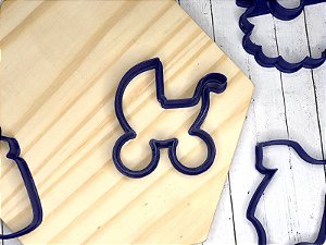 Cortador de Biscoito Carrinho de Bebê