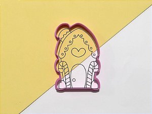 Cortador de biscoito casinha V