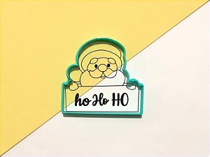 Cortador de Biscoito Plaquinha Papai Noel