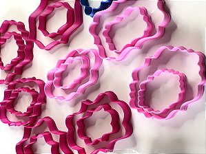 Kit cortador de biscoito molduras