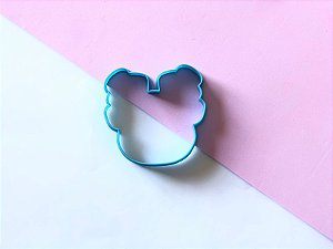 Cortador de biscoito cabeça de rena