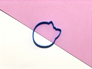 Cortador de biscoito ginger com laço