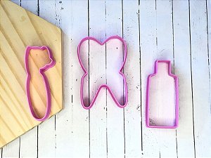Kit Cortador de Biscoito Dentista